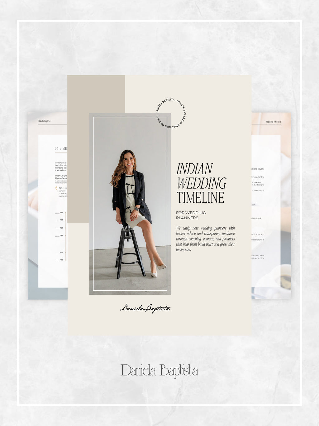Indian Wedding Timeline - Multi-Day Structure