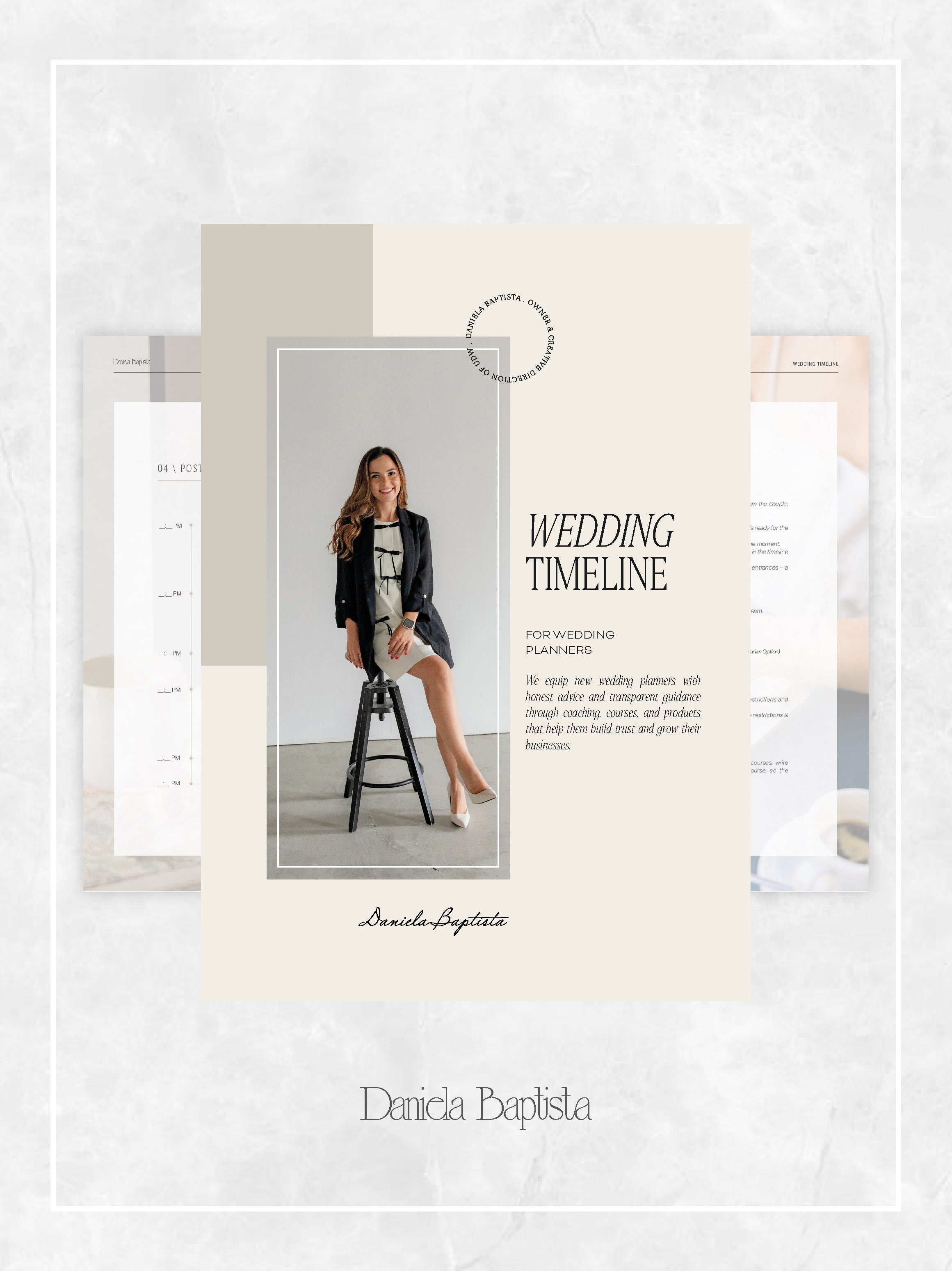 Wedding Workflow Pack - Complete Planning System