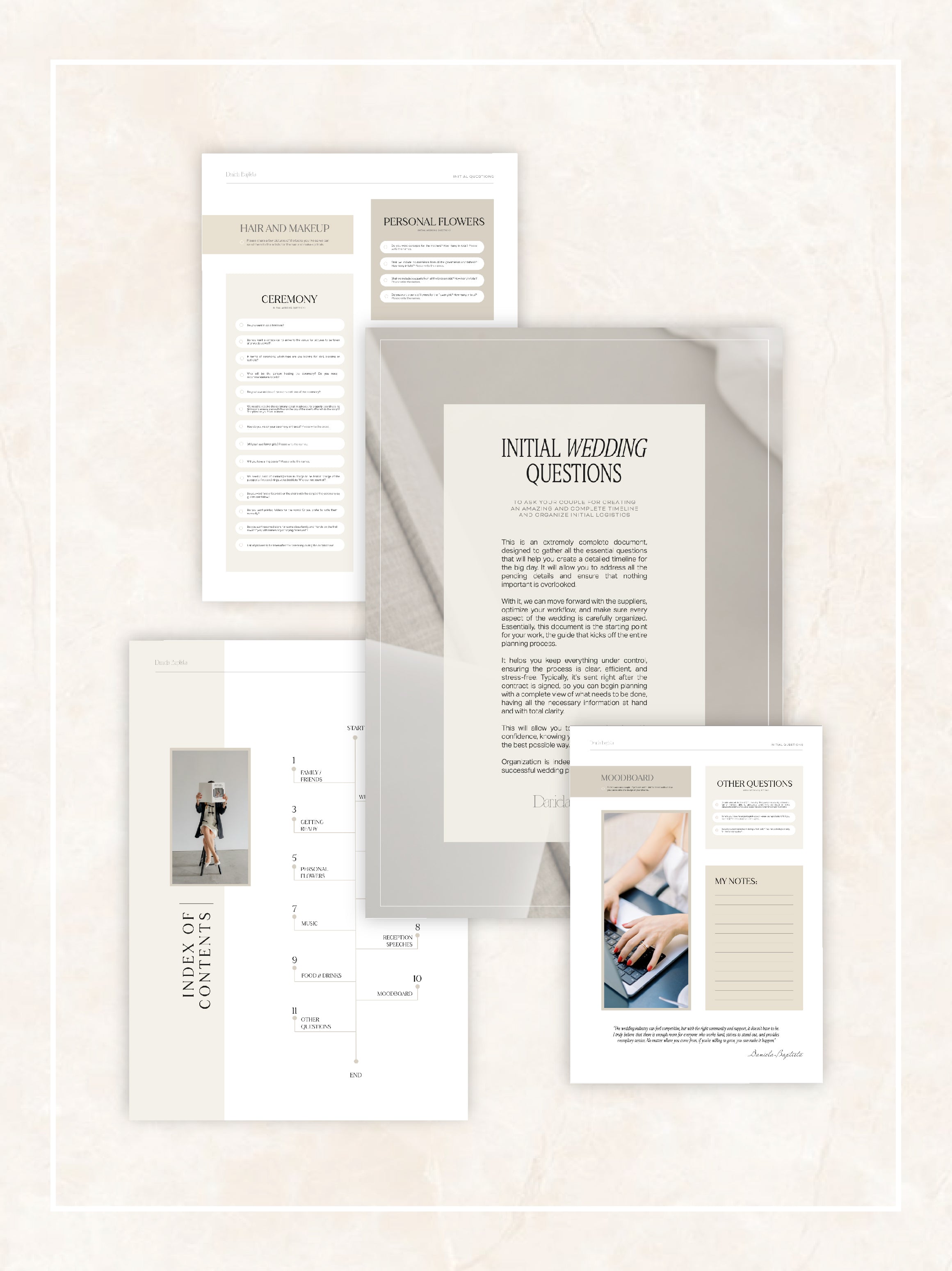 Initial Wedding Questions