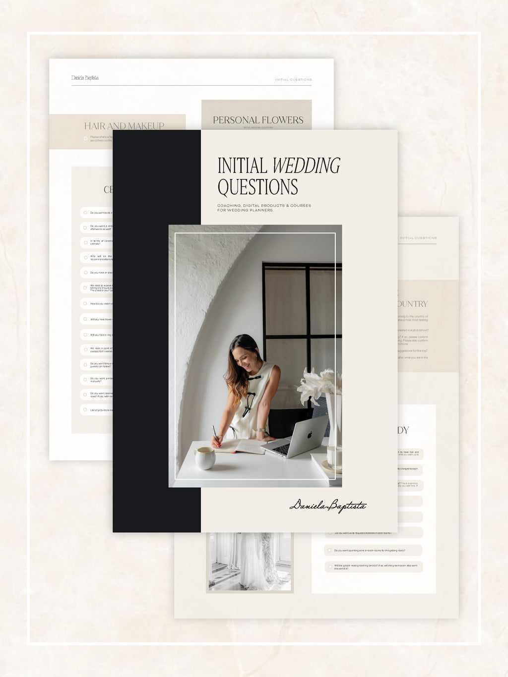 Wedding Workflow Pack - Complete Planning System